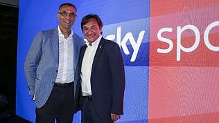 Il&nbsp; "veterano" Bergomi: ventanni da commentatore: "Con Caressa coppia di fatto"