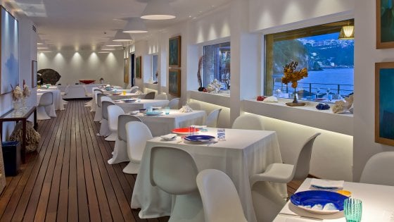 La sala del Maxi dell'Hotel Capo La Gala