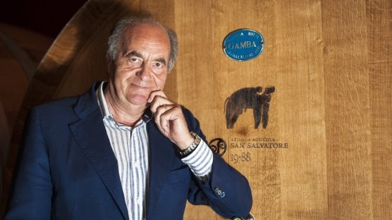 &nbsp;Peppino Pagano nella sua barricaia