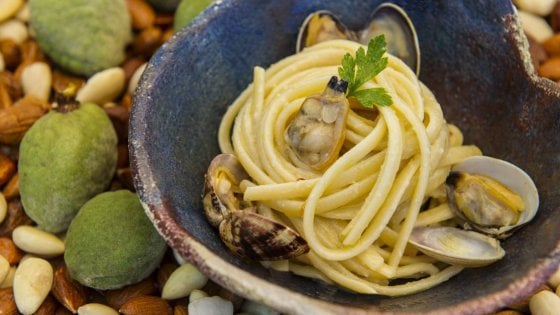 &nbsp;Spaghetti con le vongole