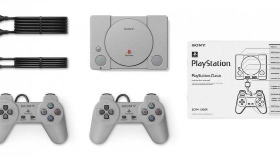 Sony, passione retrogaming: una PlayStation Classic per Natale