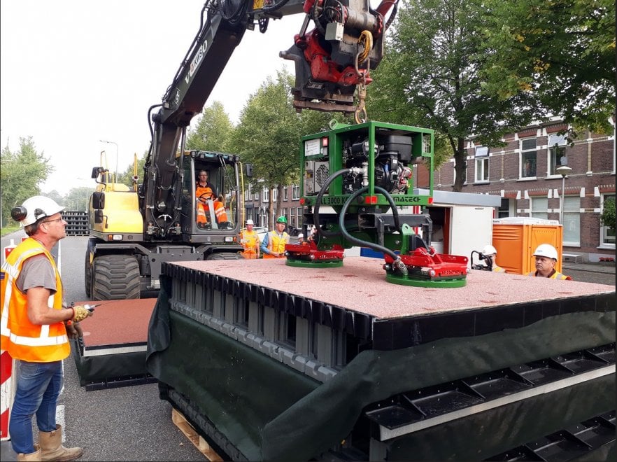 PlasticRoad, si pedala sulla plastica riciclata