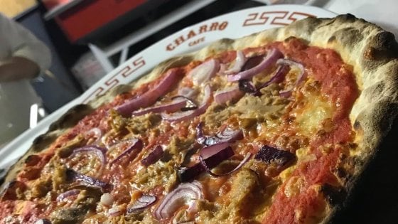 &nbsp;Una delle prime pizze di Charro firmate Stefano Callegari (foto:Facebook)