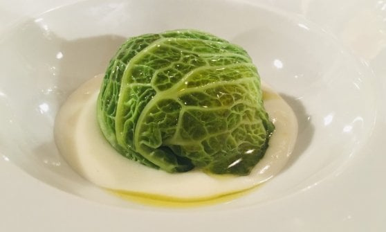 Verza e patate secondo Irina Steccanella (foto E. Cozzella)