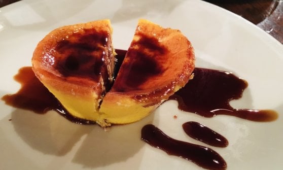 Tortino di parmigiano e saba (foto E.Cozzella)