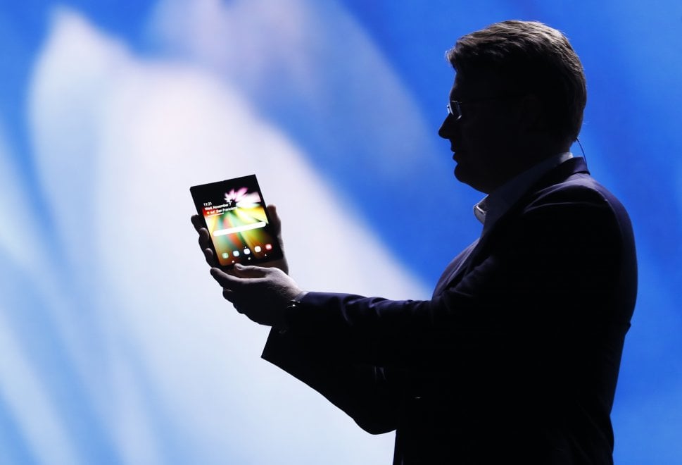 Samsung: ecco lo schermo pieghevole
