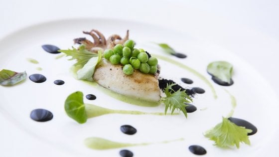 Uno dei piatti di pesce del Terrazza Costantino, un nuovo Bib Gourmand siciliano