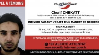 Il terrorista Ch&eacute;rif Chekatt sfuggito per tre volte alla polizia in poche ore