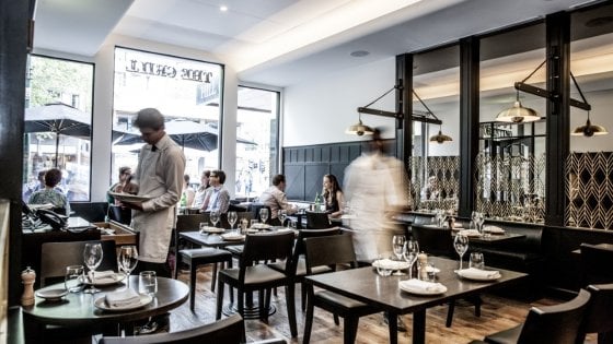 &nbsp;La sala di "Gross The Grill"
