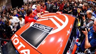 La presentazione della nuova Citro&euml;n C3 WRC, che show