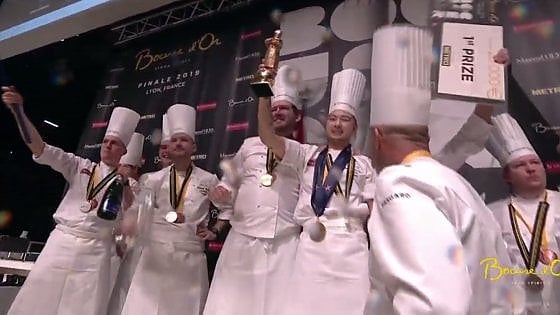 La squadra danese sul primo gradino del podio della finale di Lione