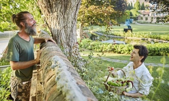 &nbsp;Davide Bisetto nell'orto del Belmond Hotel Cipriani&nbsp;