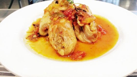 &nbsp;Pollo ai peperoni di Arcangelo Dandini