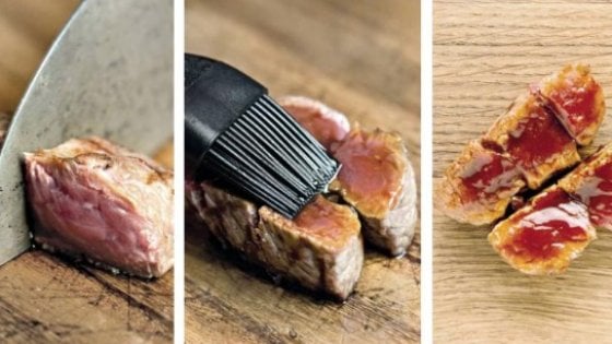 &nbsp;Le fasi di preparazione della carne. (Le foto del servizio sono di Vanessa Vettorello per RFood)