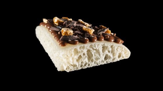 Eccezionale, la pizza dolce. (foto Brambilla Serrani)