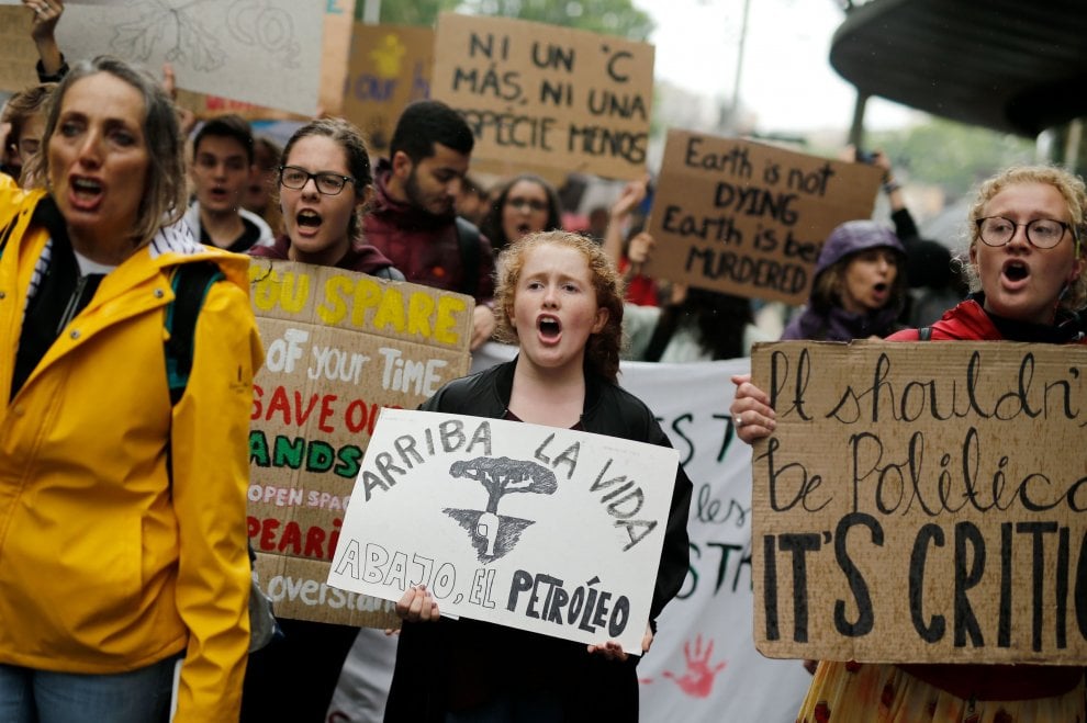 Global strike: la protesta degli studenti nel mondo