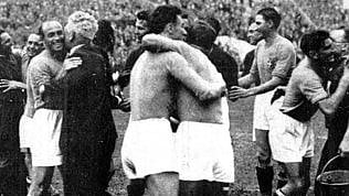 La finale Mondiale del 1934: Italia-Cecoslovacchia 2 - 1