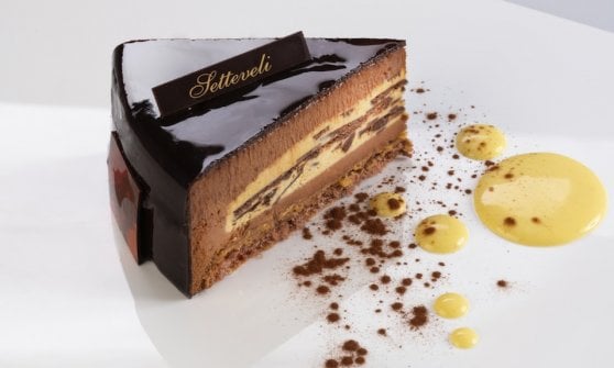 La torta setteveli della pasticceria Biasetto di Padova