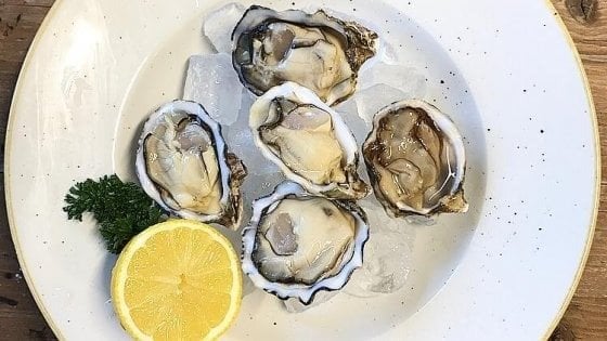 Le ostriche dell'Osteria Arcadia