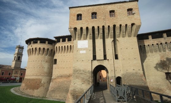 L'ingresso della Rocca di Forlimpopoli