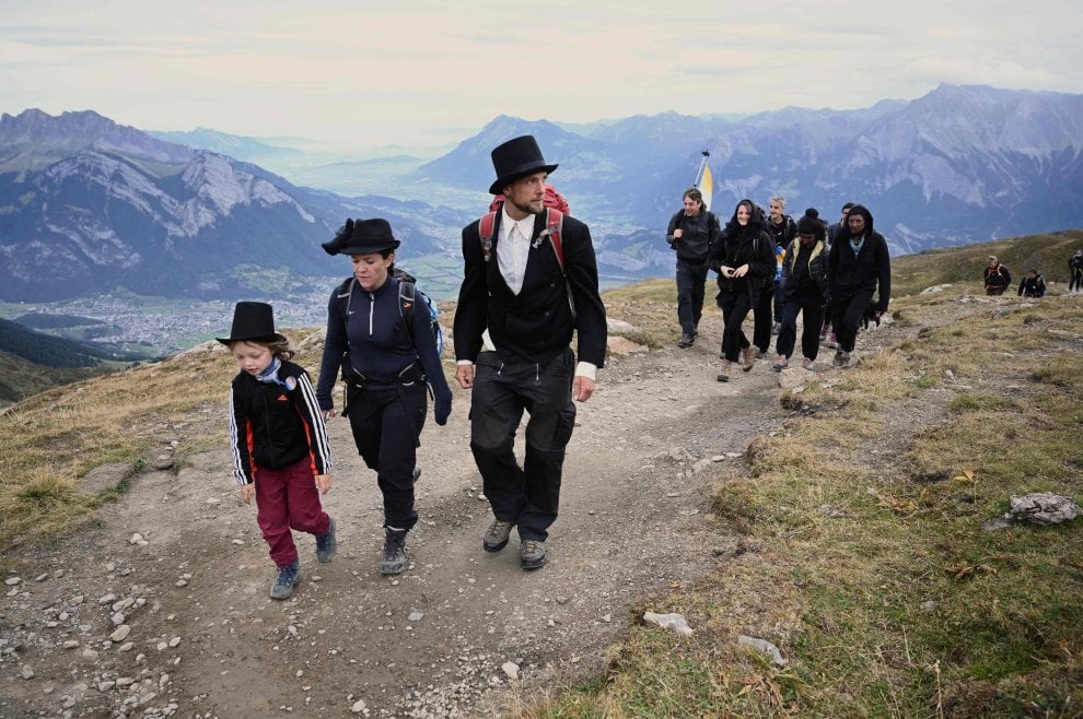 Svizzera, il funerale del ghiacciaio Pizol