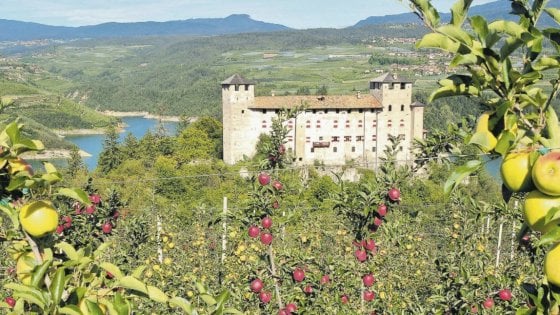 Nel frutteto storico di Cles, in provincia di Trento, sono le mele a farla da padrone, con circa 80 variet&agrave; coltivate