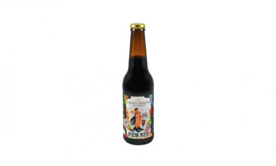 La birra Piedi Nieri del birrificio Croce di Malto di Novara 