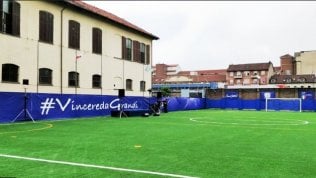 <a href="https://video.repubblica.it/dossier/la-partita-della-vita/vincere-da-grandi-a-torino-inaugurazione-di-un-moderno-campo-di-calcio-a-8-al-cottolengo/347287/347870"><strong>"Vincere da grandi"</strong> a Torino. Inaugurazione di un moderno campo di calcio a 8 al Cottolengo</a>