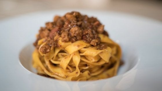 Le tagliatelle al rag&ugrave; de Al Cambio