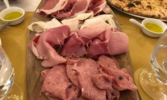 Il tagliere di salumi misti
