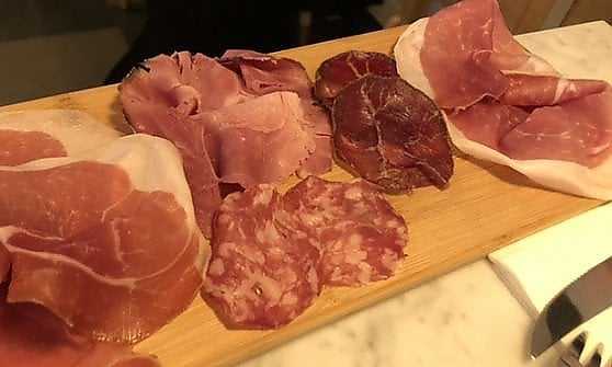 Il tagliere di salumi