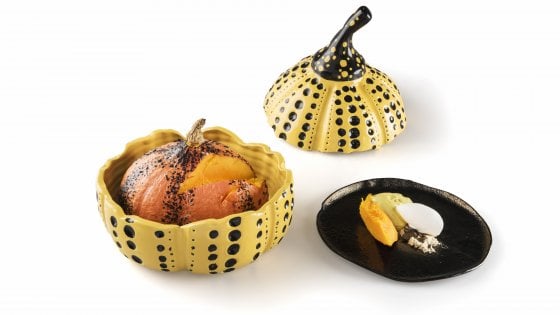 Zucca dell&rsquo;orto al barbecue con gelato all&rsquo;alloro (foto: Brambilla-Serrani)