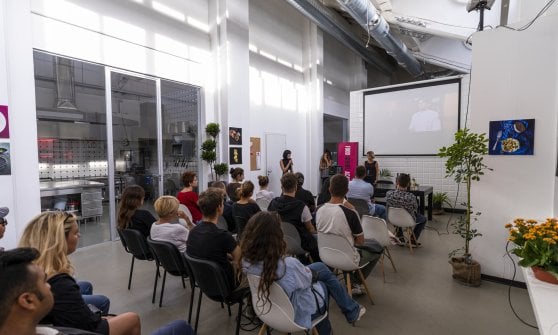 Le aule della Food Genius Academy (foto pre Covid-19)