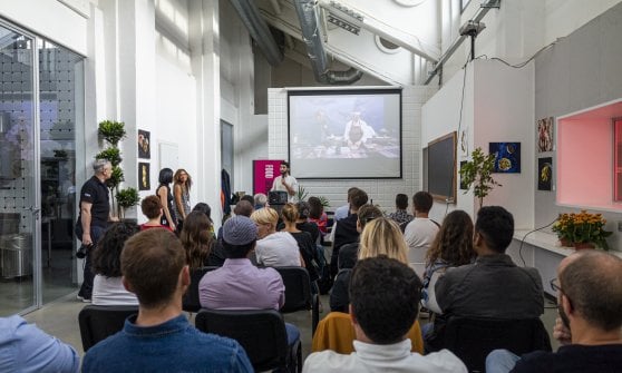 Le aule della Food Genius Academy (foto pre Covid-19)