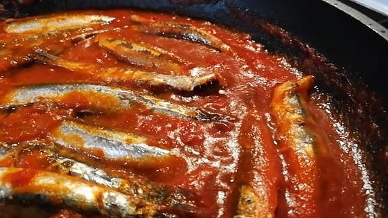 Acciughe al pomodoro