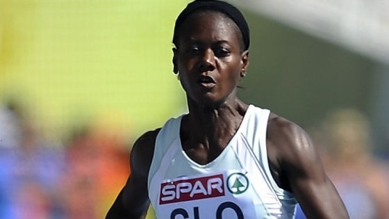 Merlene Ottey ai tempi in cui gareggiava con la Slovenia