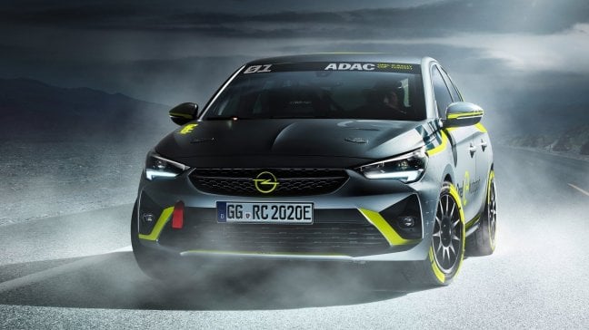 Idea Opel: correre nei rally con un'auto tutta elettrica