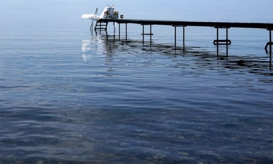 Uno dei set del ristorante Nowher &egrave; su un pontile