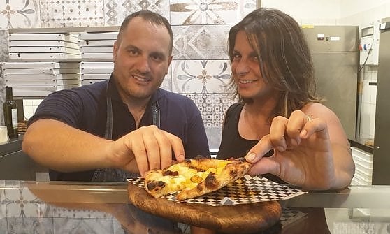 Paolo Angelucci con la socia Chiara Magliocchetti