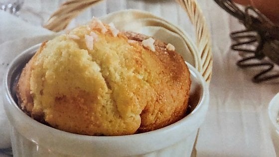 Mini soufflè al prosciutto cotto e Brandy