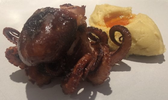 Moscardino, ceci e 'nduja