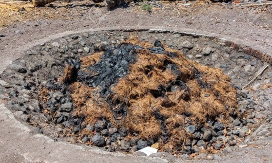 Un forno per la produzione di Mezcal&nbsp;