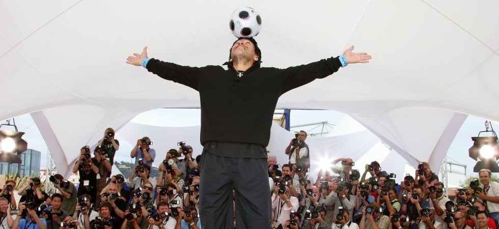 Diego, l&rsquo;imperfetto dio del calcio <br />ma la sua classe non invecchia mai