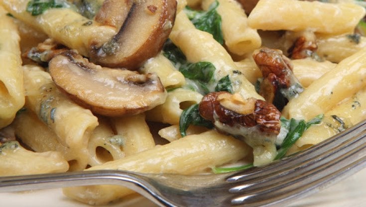 La salsa di noci e Fontina