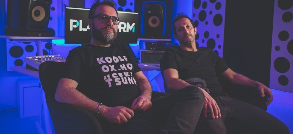 Vincenzo Callea e Luca Lento, fondatori di Pl4tform