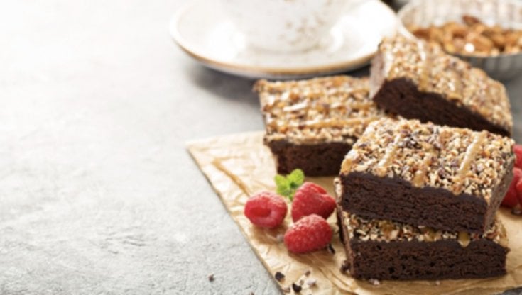 I brownies al caramello salato