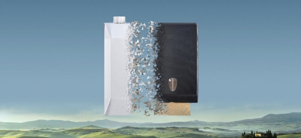 Il packaging con carta riciclata