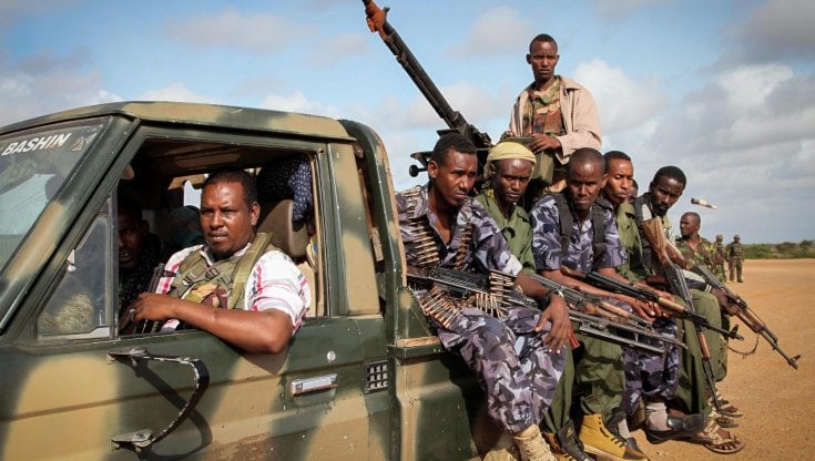 Miliziani kenyani impegnati nella lotta ad Al Shabaab