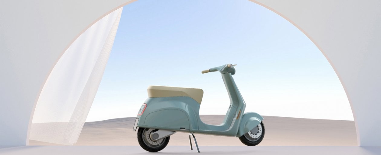 Vespa Elettra, omaggio alle origini