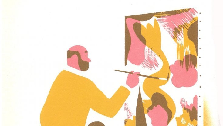 Illustrazione tratta da&nbsp;&ldquo;Immaginario&rdquo; Blexbolex,edizioni Orecchio Acerbo